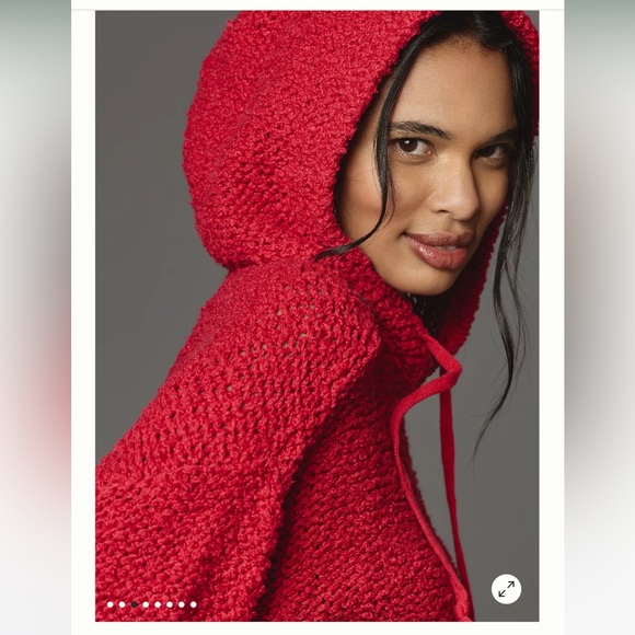 Anthropologie Red Sweater - Picture 3 of 4